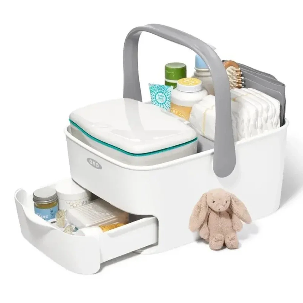 OXO Diaper Caddy - White/Gray